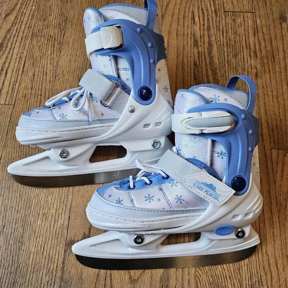 Lake Placid Other - Lake Placid girls' adjustable ice skates size 11T - 1